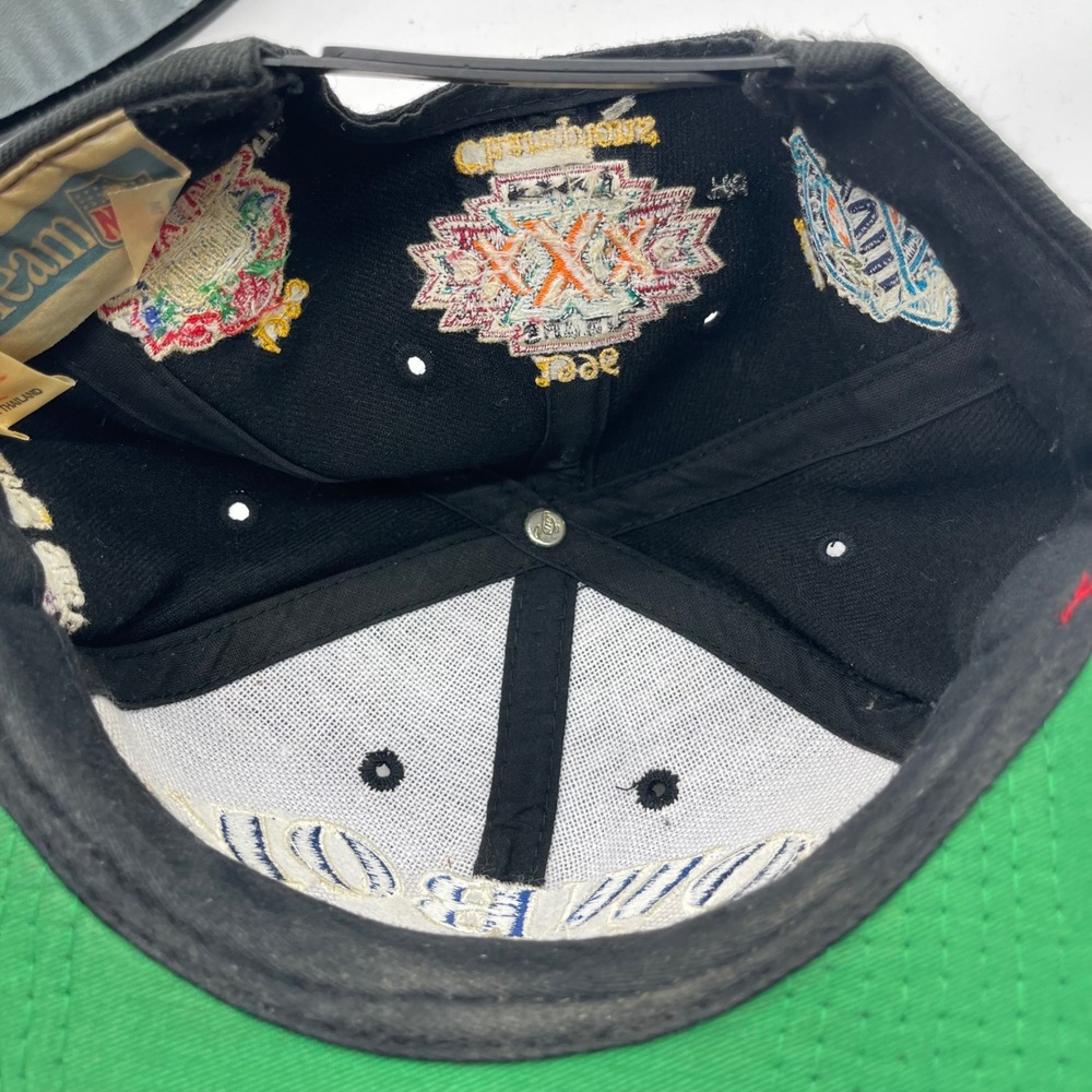 Annco NFL Dallas Cowboys Super Bowl Champions Multi Patch Vintage Snapback Hat - Picture 9 of 10
